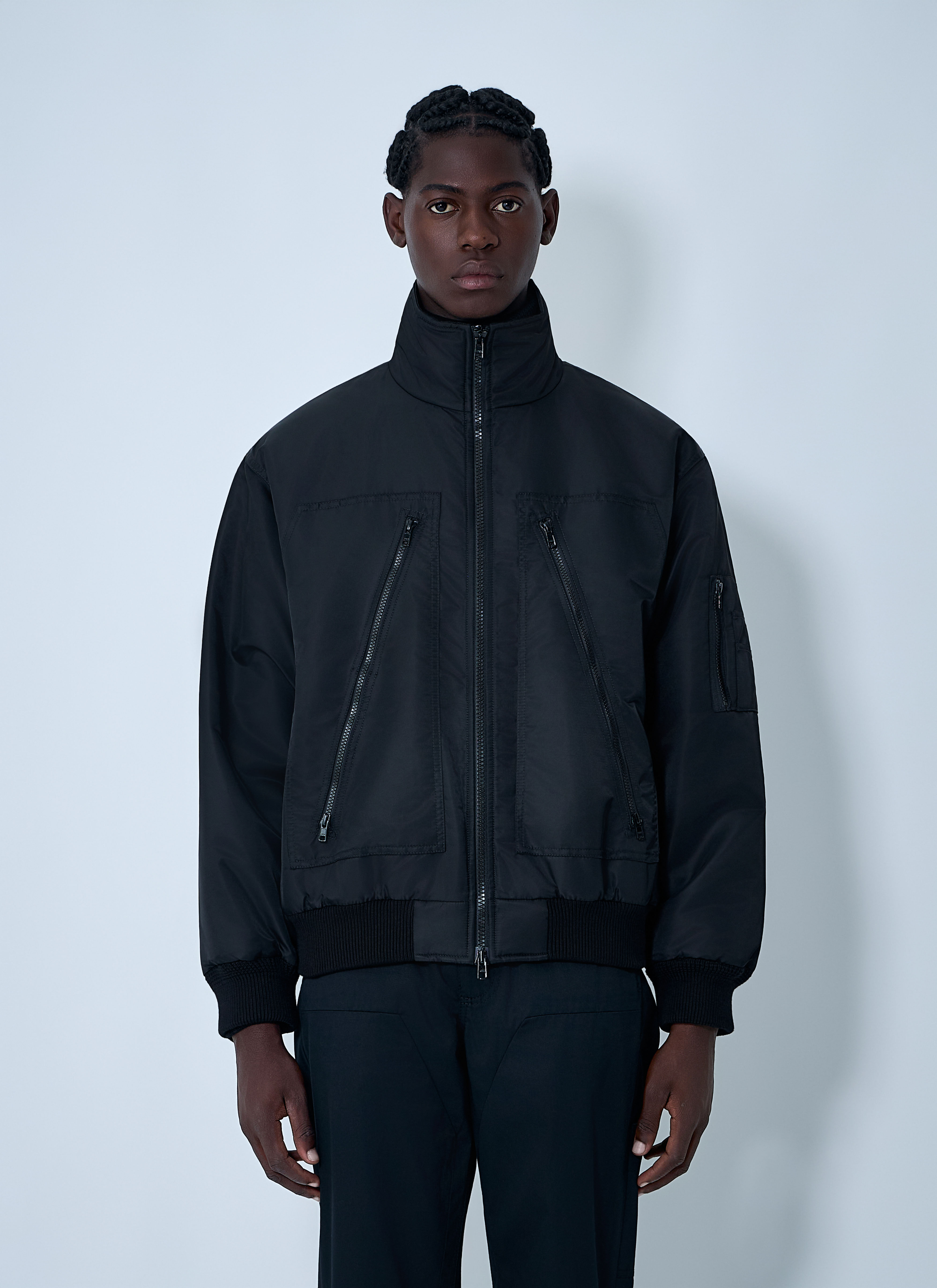 MM6 Maison Margiela Men's' Bomber Jacket in Black | LN-CC®