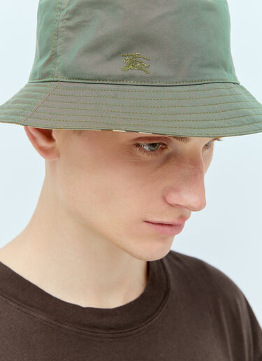 Burberry Reversible Bucket Hat Green bur0156013