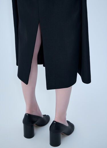 Jacquemus La Robe Tablier Midi Dress Black jac0264013