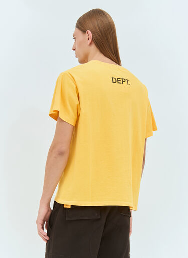 Gallery Dept. Dept Standard T-Shirt Yellow gdp0158001