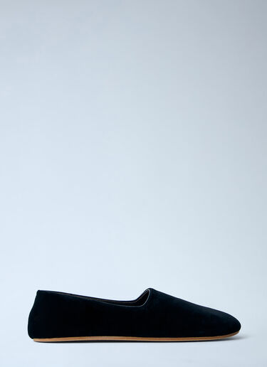 The Row Ponti Slippers Black row0264073