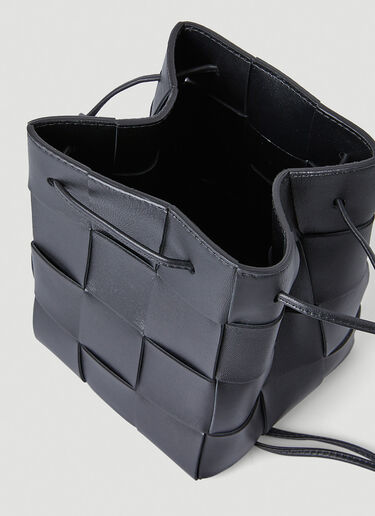 Small Casette Bucket Crossbody Bag Bottega Veneta Small Casette Bucket Crossbody Bag Black bov0247129