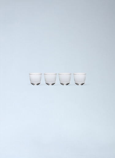 Serax x Ann Demeulemeester Set Of Four Grace Tumbler Glasses Clear wps0691764