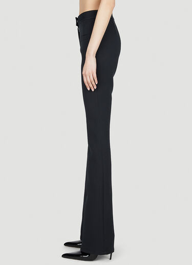 Twill Flared Pants Courrèges Twill Flared Pants Black cou0251012