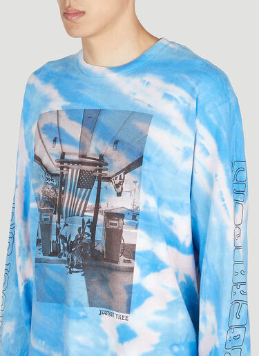 Tie Dye Long Sleeve T-Shirt Liberaiders Tie Dye Long Sleeve T-Shirt Blue lib0153008