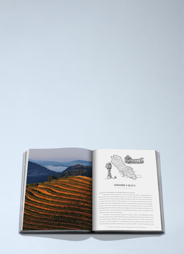 Wine And Travel: USA Book Assouline Wine And Travel: USA Book Blue wps0692451