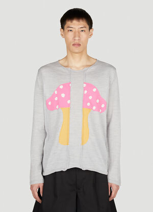Comme des Garçons SHIRT x Brett Westfall Mushroom Top Grey cdg0152004
