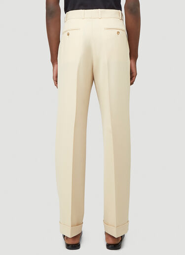Gucci Classic Wide Leg Pants White guc0139034