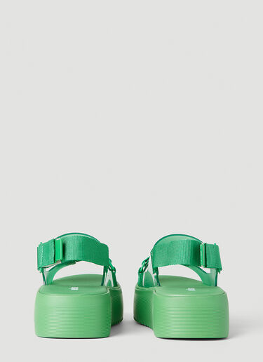 Melissa Brave Papete Sandals Green mls0252001