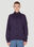 Brain Dead Compass Patch Zip Up Sweatshirt Brown bra0353005