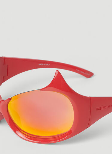 Balenciaga Gotham Cat Sunglasses Red bal0152088