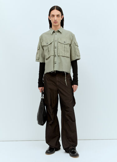Dries Van Noten Century Overshirt Grey dvn0156018