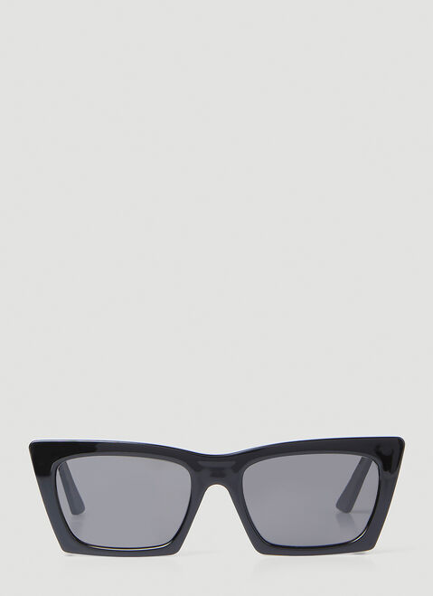 Clean Waves Type 4 Cat Eye Sunglasses Black clw0353006