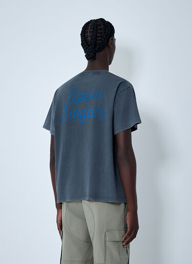 Logo Motif Cotton Jersey T-Shirt Gallery Dept. Logo Motif Cotton Jersey T-Shirt Black gdp0162055