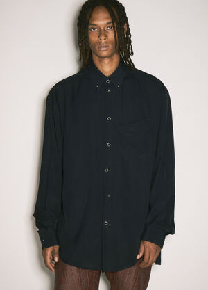 Mugler Pierced Shirt Black mug0158003