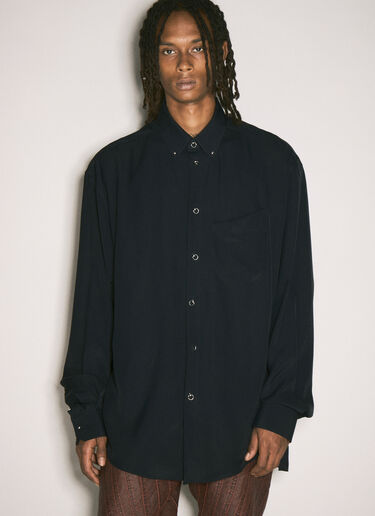 Mugler Pierced Shirt Black mug0158003