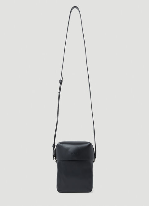 Jil Sander+ Small Lid Crossbody Bag Black jsp0156004