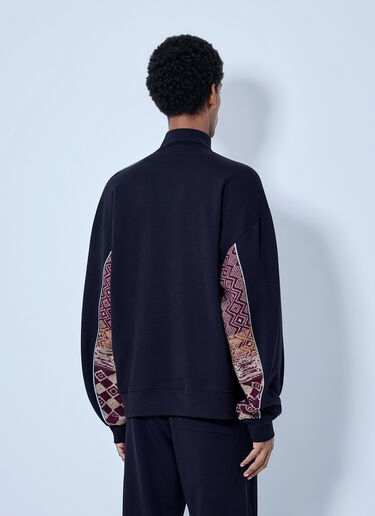 LN-CC® - Dries Van Noten: Hackney Sweater - Navy Dries Van Noten Hackney Sweater Navy dvn0165012