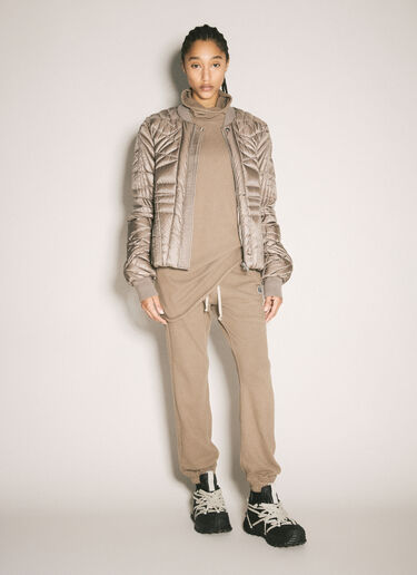 Moncler x Rick Owens Surf Long-Sleeve T-Shirt Beige mcs0358015