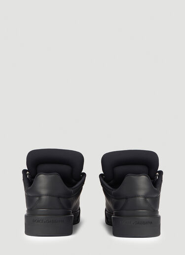 Dolce & Gabbana 纳帕皮革 Mega Skate 运动鞋 黑 dol0154009
