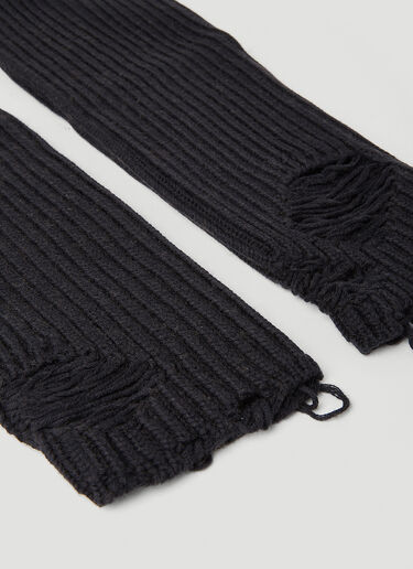 MM6 Maison Margiela Arm Warmers Black mmm0353002