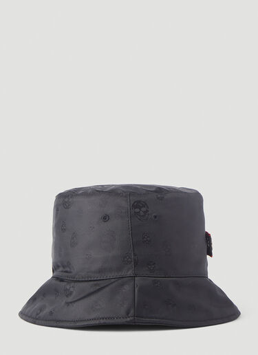 Alexander McQueen Skull Bucket Hat Black amq0145031