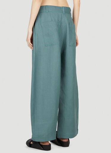 Studio Nicholson Baggy Pants Green stn0252006