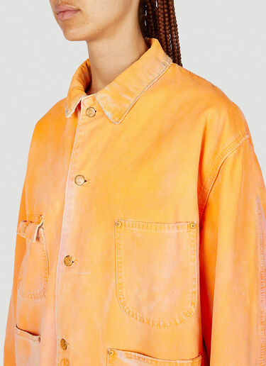 NOTSONORMAL Washed Chore Jacket Orange nsm0351001