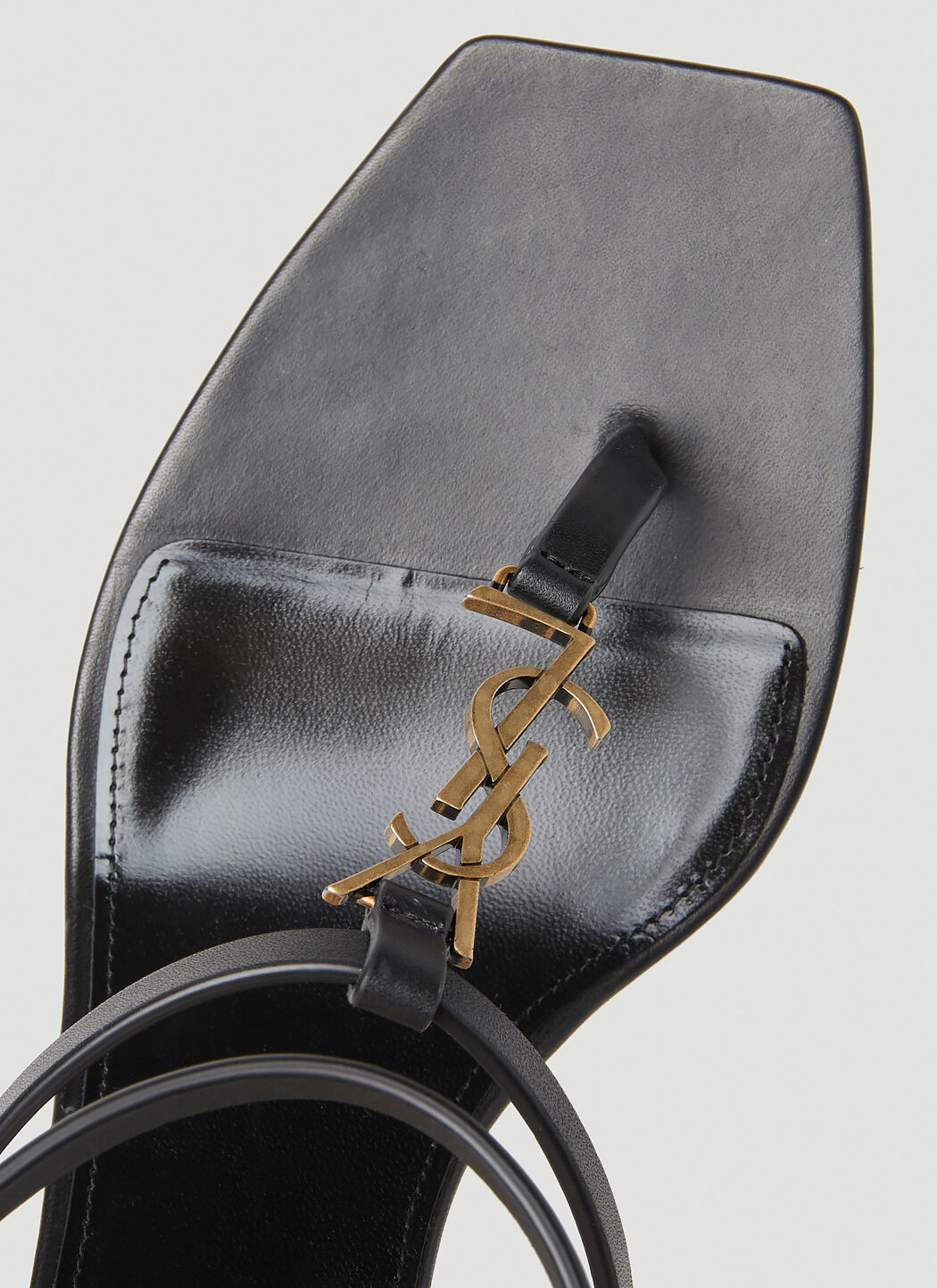 Saint laurent cassandra high logo sandal shop