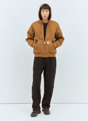 Carhartt WIP 액티브 후드 재킷  브라운 wip0158003