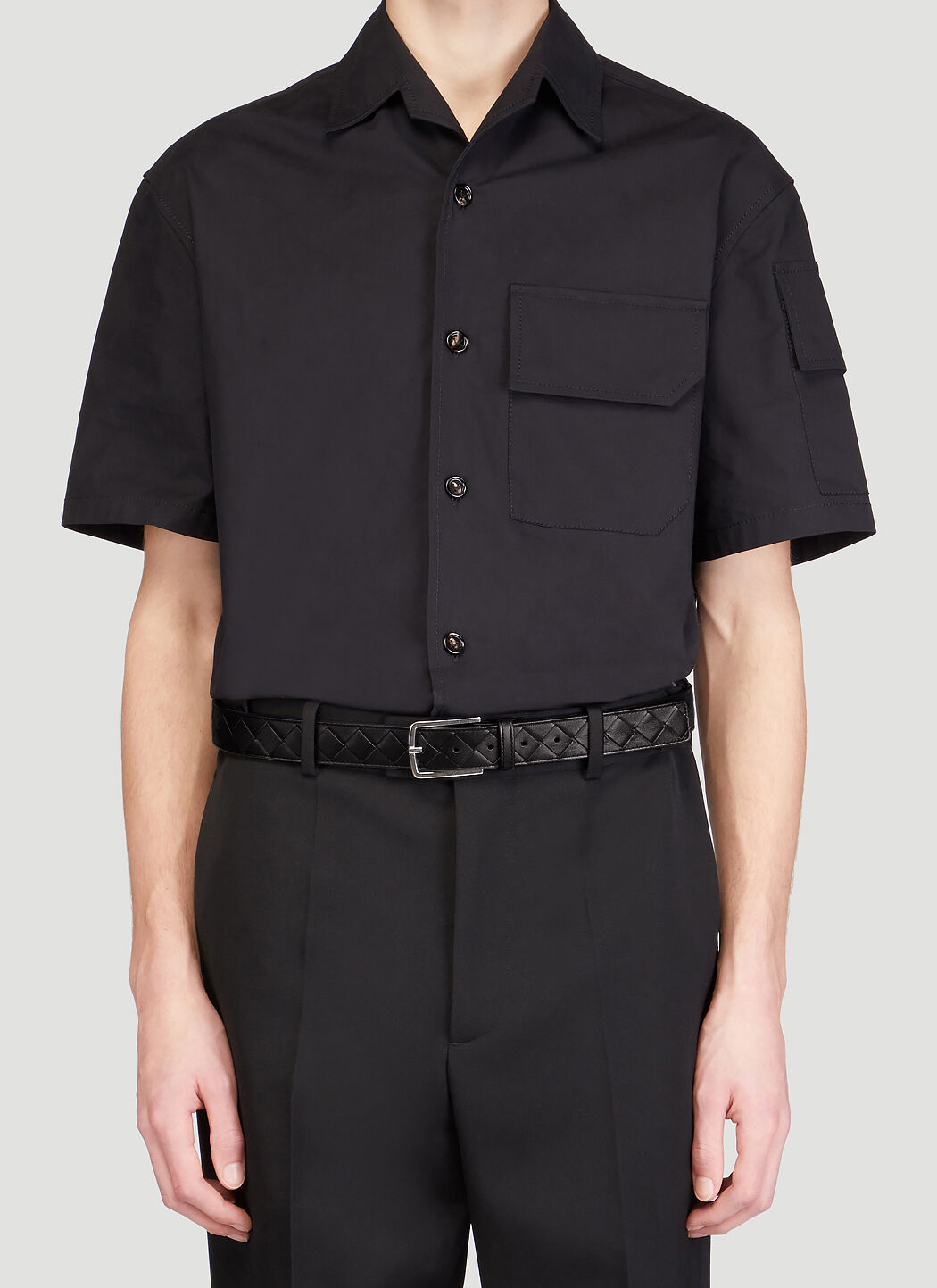 Bottega Veneta Intrecciato Leather Belt | LN-CC Bottega Veneta Intrecciato Leather Belt | LN-CC