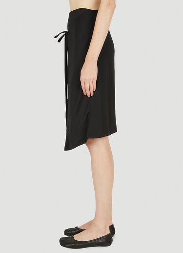 MM6 Maison Margiela Wrap Skirt Black mmm0249020