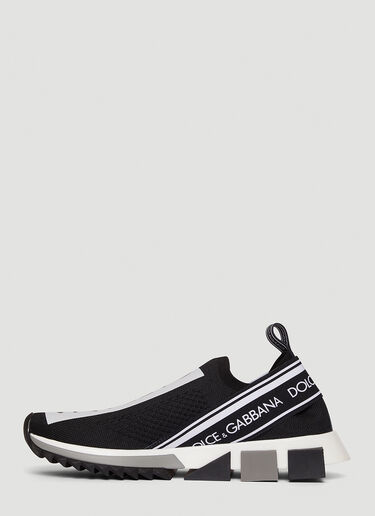 Dolce & Gabbana Sorrento Stretch Mesh Sneakers Black dol0247117
