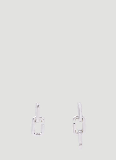 Marc Jacobs J Mark Chain Link Earrings Silver mcj0253039