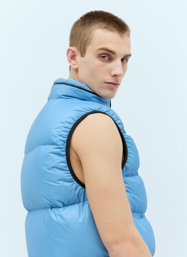 Moncler Lausen ダウンジレ ブルー mon0158004