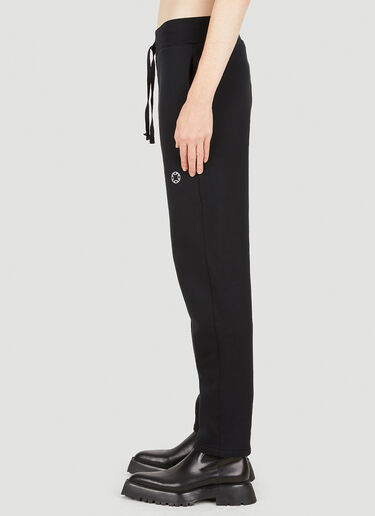 1017 ALYX 9SM Logo Embroidered Track Pants Black aly0249007