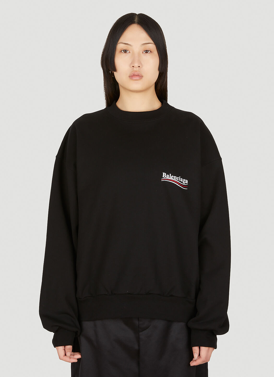 Balenciaga sales logo sweatshirt