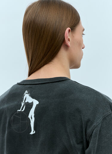HYSTERIC GLAMOUR x CIRCLE HERITAGE 朋克短袖 T 恤 黑色 hgc0155002