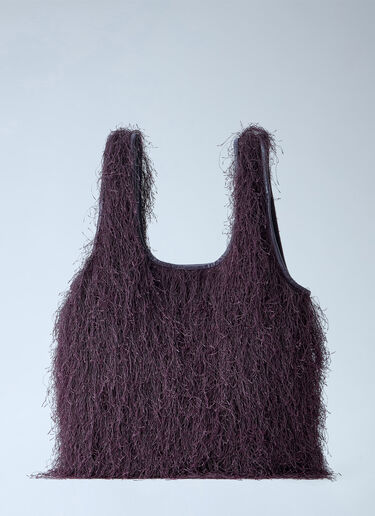 Dries Van Noten Marche Medium Tote Bag Purple dvn0264036