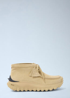 Moncler x Clarks Originals Trailgrip Wallabee GTX Ankle Boots Beige mon0165003
