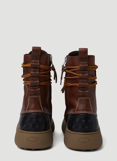8 Moncler Palm Angels x Tod's Winter Boots Brown mpa0351010