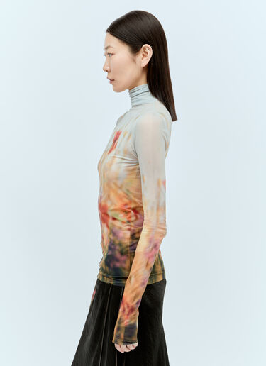 Acne Studios High-Neck Seamless Top Multicolour acn0256036