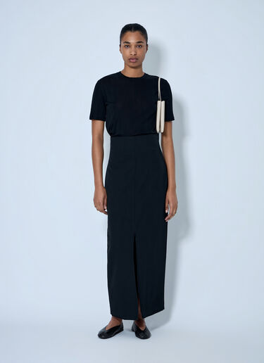 LN-CC® - The Row: Iphora Maxi Skirt - Black The Row Iphora Maxi Skirt Black row0265011