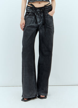 Ottolinger Double Fold Pants Black ott0251023