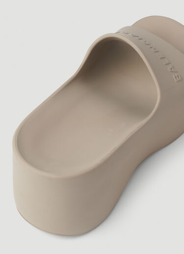 Balenciaga Chunky Platform Slides Beige bal0252068