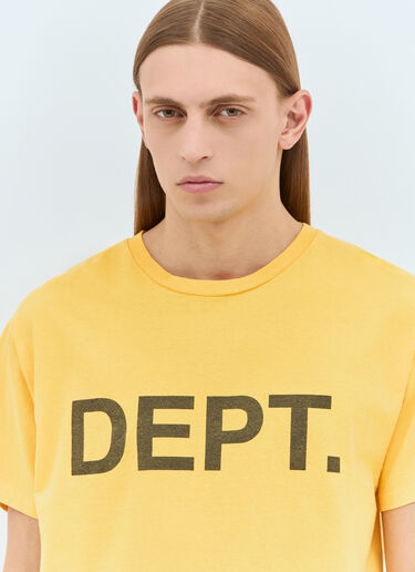 Gallery Dept. Dept Standard T-Shirt Yellow gdp0158001