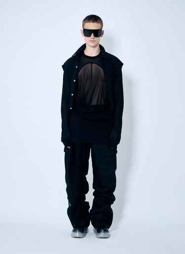 Rick Owens 점보 아우터셔츠  블랙 ric0159028