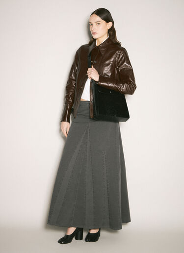Our Legacy Rebel Maxi Skirt Grey our0259012