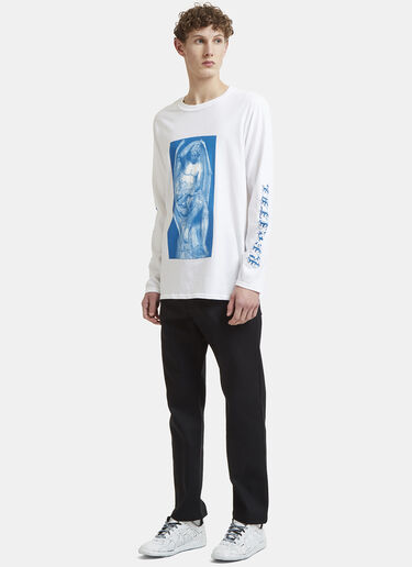 Craig Boagey x Ditto Long Sleeved T-Shirt Books Craig Boagey x Ditto Long Sleeved T-Shirt White bok0505013