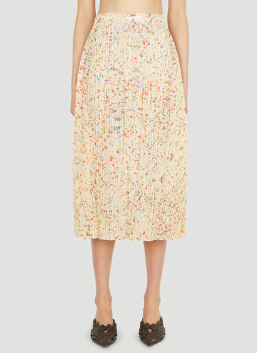 Pleats Please Issey Miyake Enchant 百褶裙 奶油色 plp0251019
